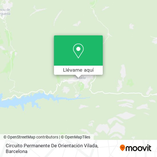 Mapa Circuito Permanente De Orientación Vilada