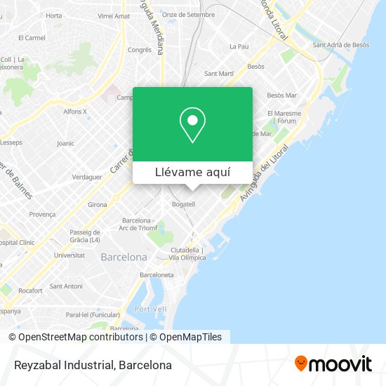 Mapa Reyzabal Industrial