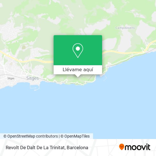 Mapa Revolt De Dalt De La Trinitat