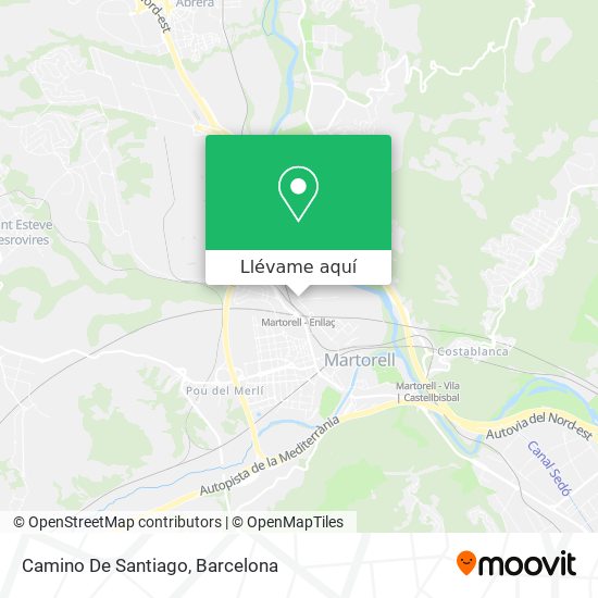 Mapa Camino De Santiago