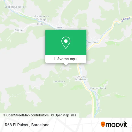 Mapa R68 El Puixeu