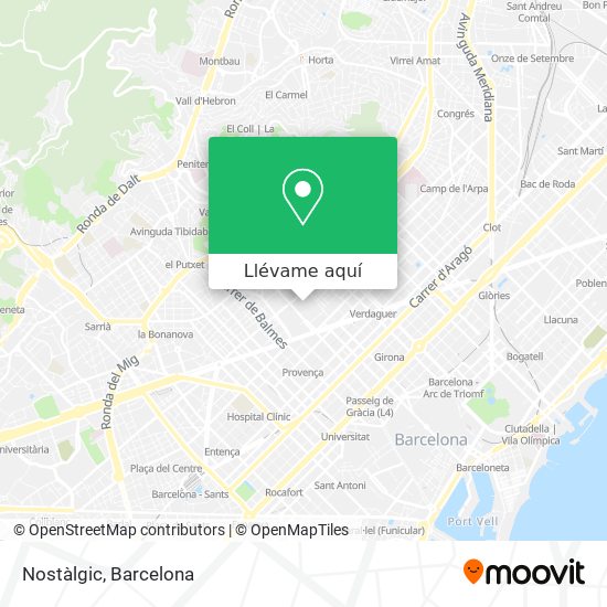 Mapa Nostàlgic