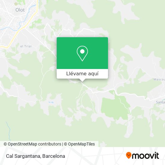 Mapa Cal Sargantana