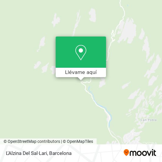 Mapa L'Alzina Del Sal·Lari