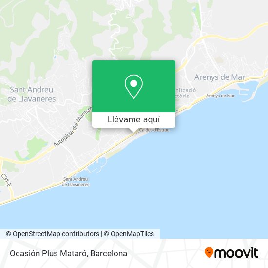Mapa Ocasión Plus Mataró