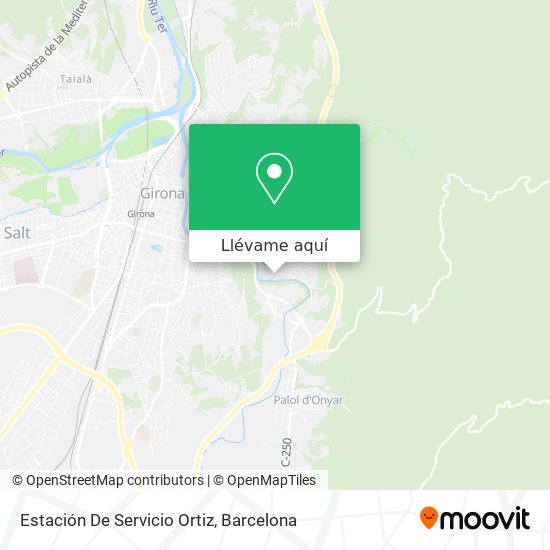 Mapa Estación De Servicio Ortiz