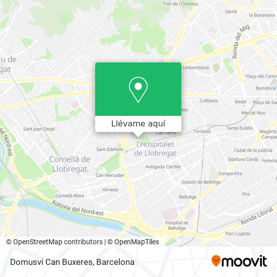 Mapa Domusvi Can Buxeres