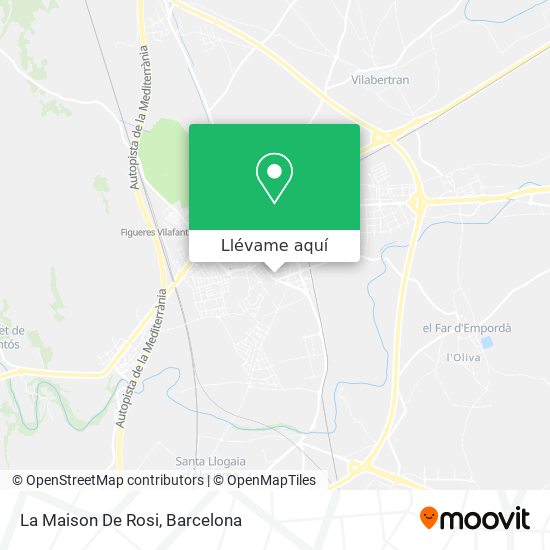 Mapa La Maison De Rosi