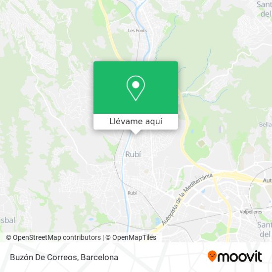 Mapa Buzón De Correos