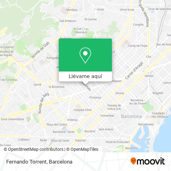 Mapa Fernando Torrent