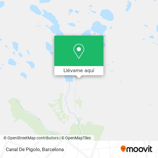 Mapa Canal De Pigolo