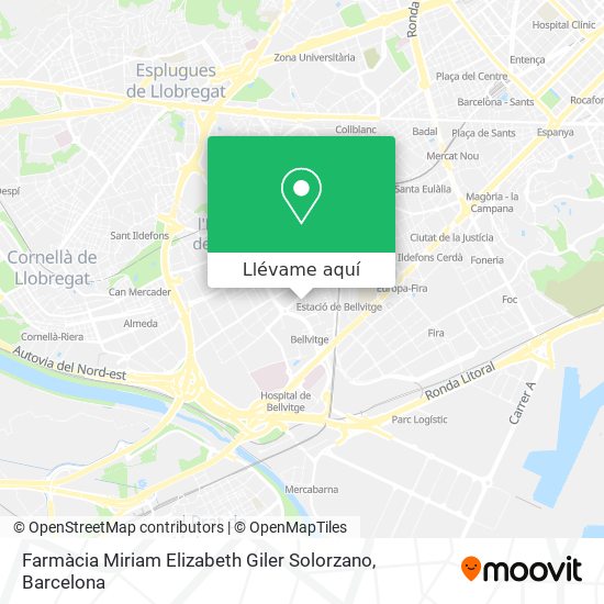 Mapa Farmàcia Miriam Elizabeth Giler Solorzano