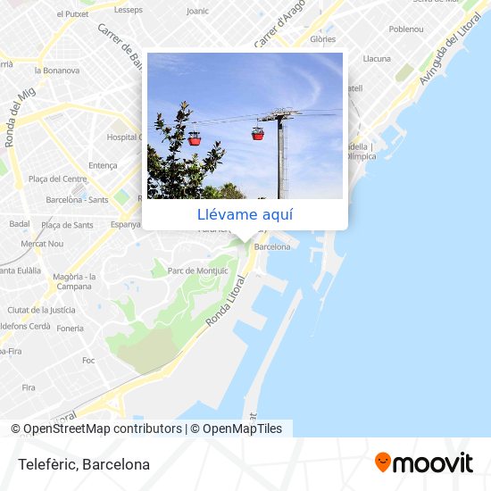 Mapa Telefèric
