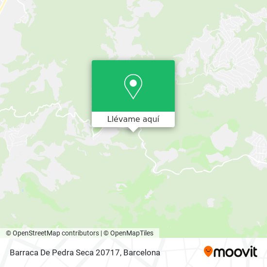 Mapa Barraca De Pedra Seca 20717
