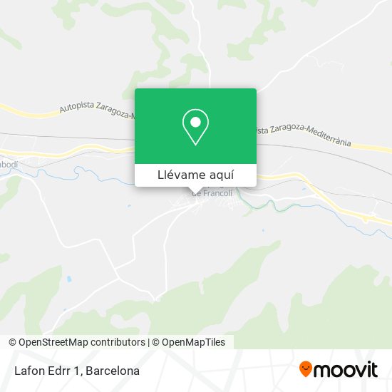 Mapa Lafon Edrr 1