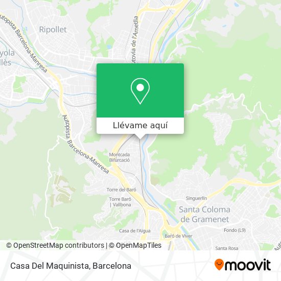 Mapa Casa Del Maquinista