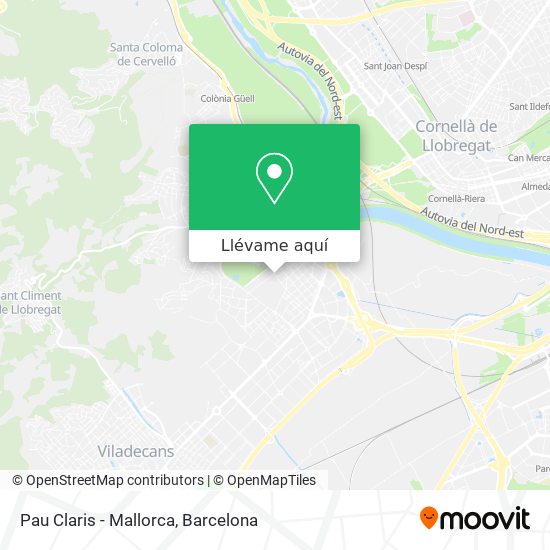 Mapa Pau Claris - Mallorca