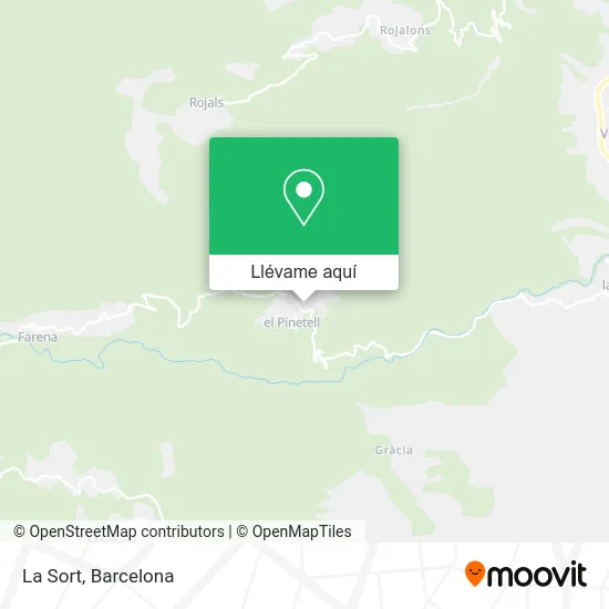 Mapa La Sort