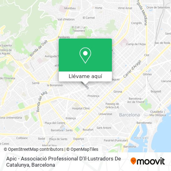 Mapa Apic - Associació Professional D'Il·Lustradors De Catalunya