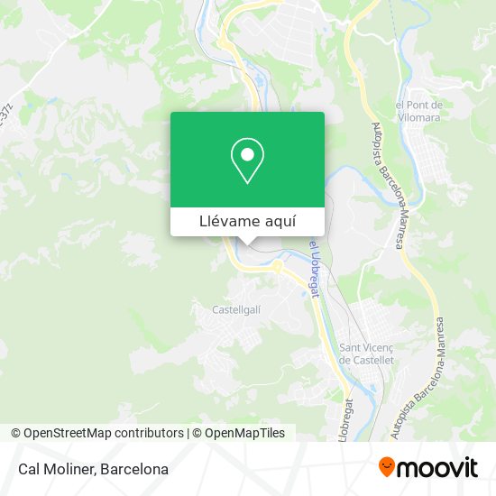Mapa Cal Moliner