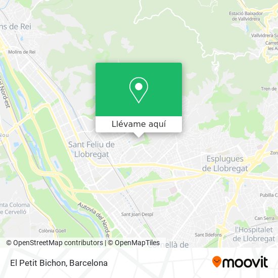 Mapa El Petit Bichon