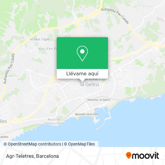 Mapa Agr-Teletres