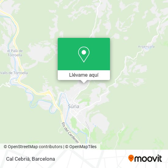 Mapa Cal Cebrià