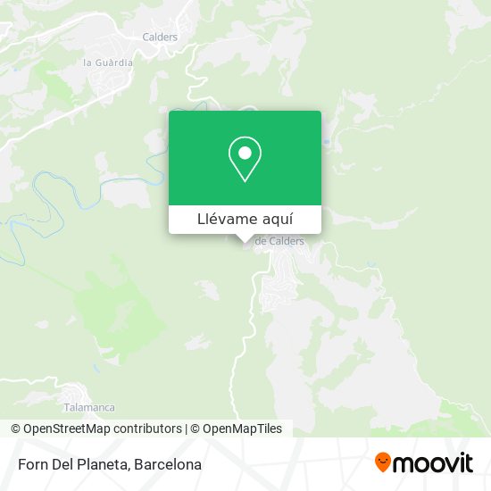 Mapa Forn Del Planeta
