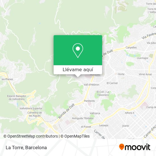 Mapa La Torre