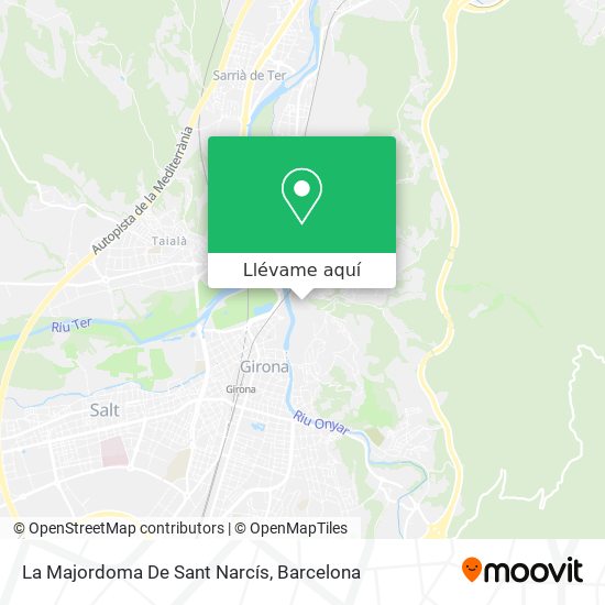 Mapa La Majordoma De Sant Narcís