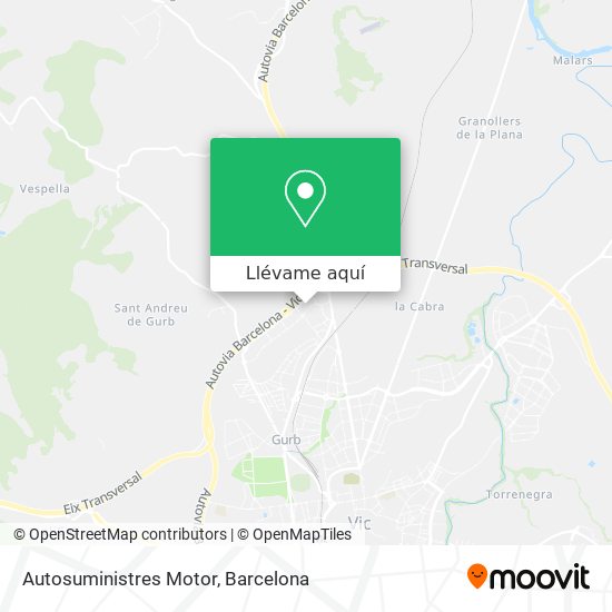 Mapa Autosuministres Motor
