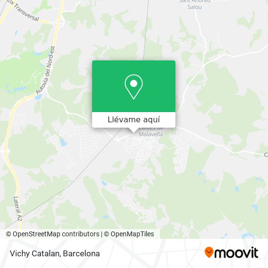 Mapa Vichy Catalan