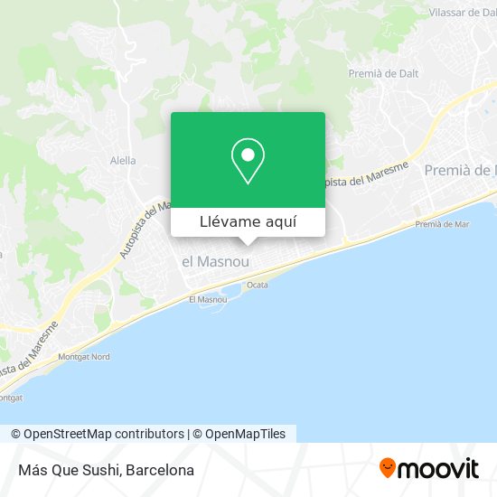 Mapa Más Que Sushi