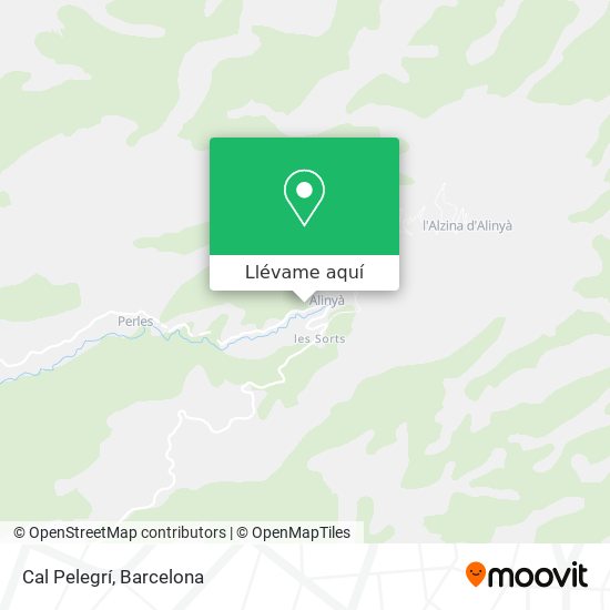 Mapa Cal Pelegrí
