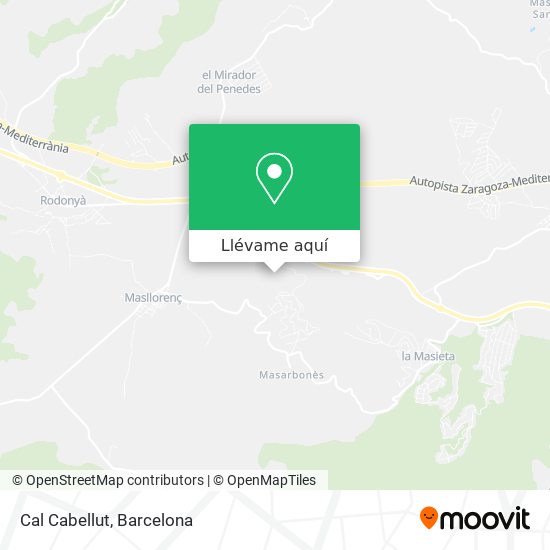 Mapa Cal Cabellut