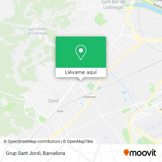 Mapa Grup Sant Jordi
