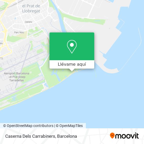 Mapa Caserna Dels Carrabiners