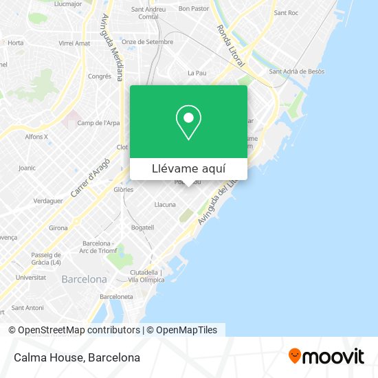 Mapa Calma House