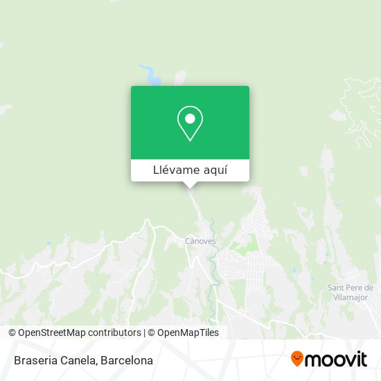 Mapa Braseria Canela