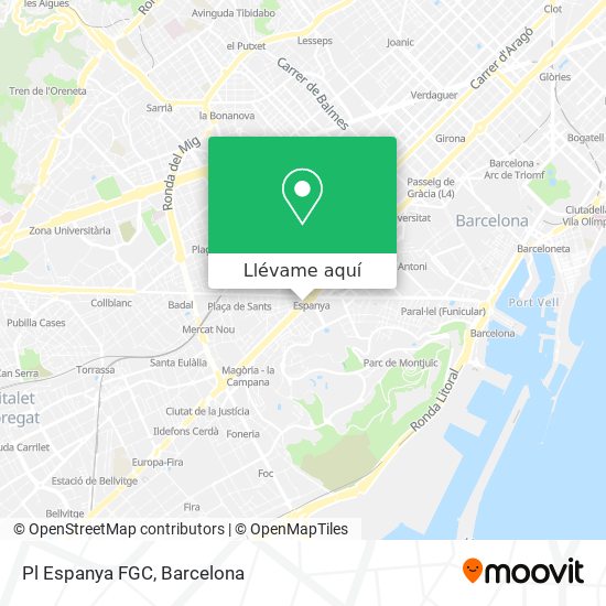 Mapa Pl Espanya FGC