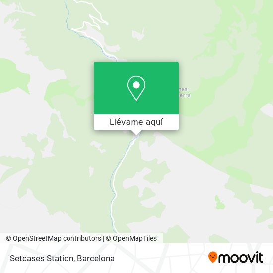 Mapa Setcases Station