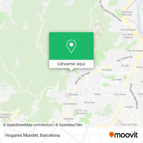 Mapa Hogares Mundet