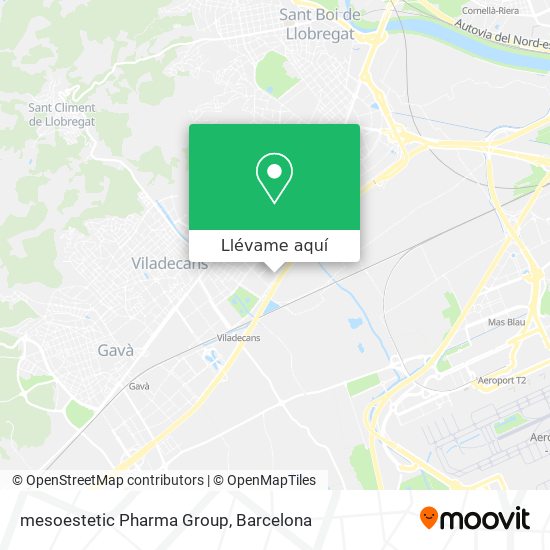Mapa mesoestetic Pharma Group
