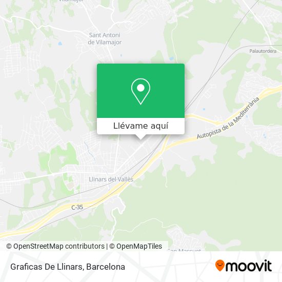 Mapa Graficas De Llinars