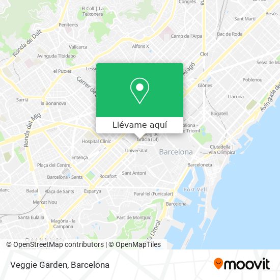 Mapa Veggie Garden