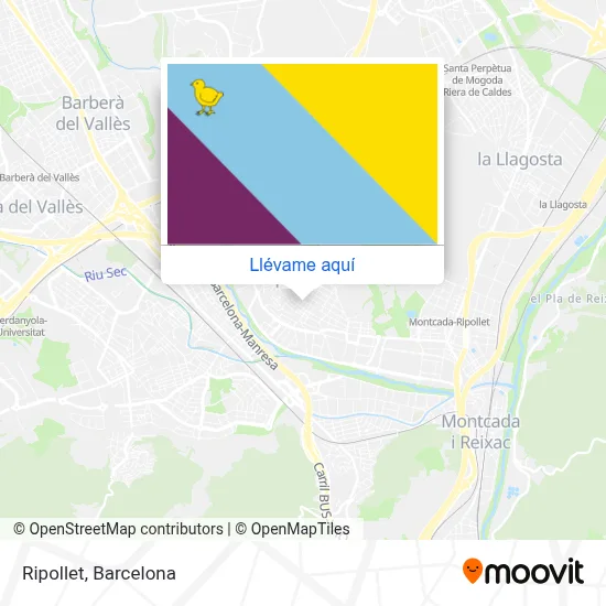 Mapa Ripollet