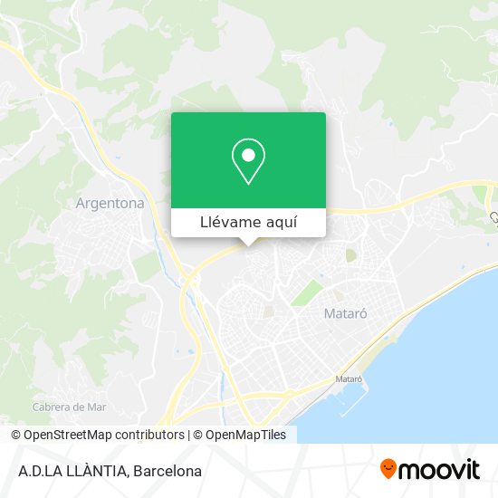 Mapa A.D.LA LLÀNTIA
