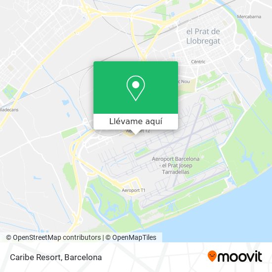 Mapa Caribe Resort