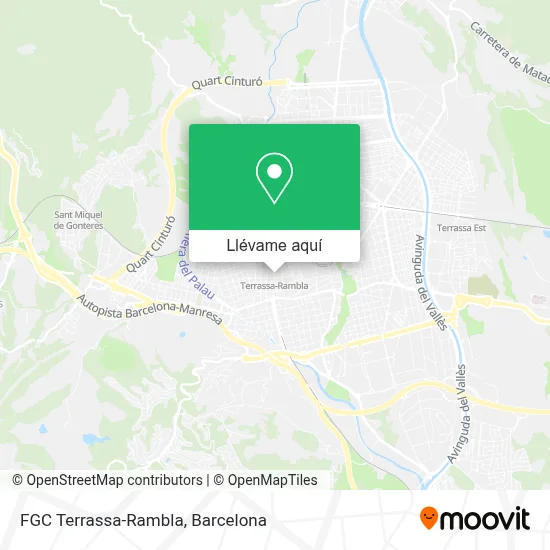 Mapa FGC Terrassa-Rambla