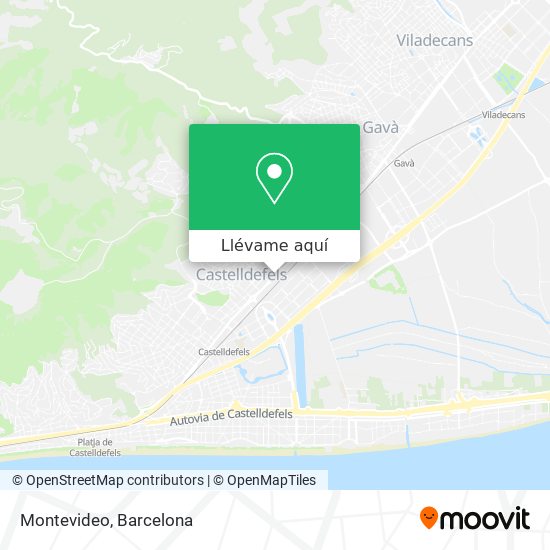 Mapa Montevideo